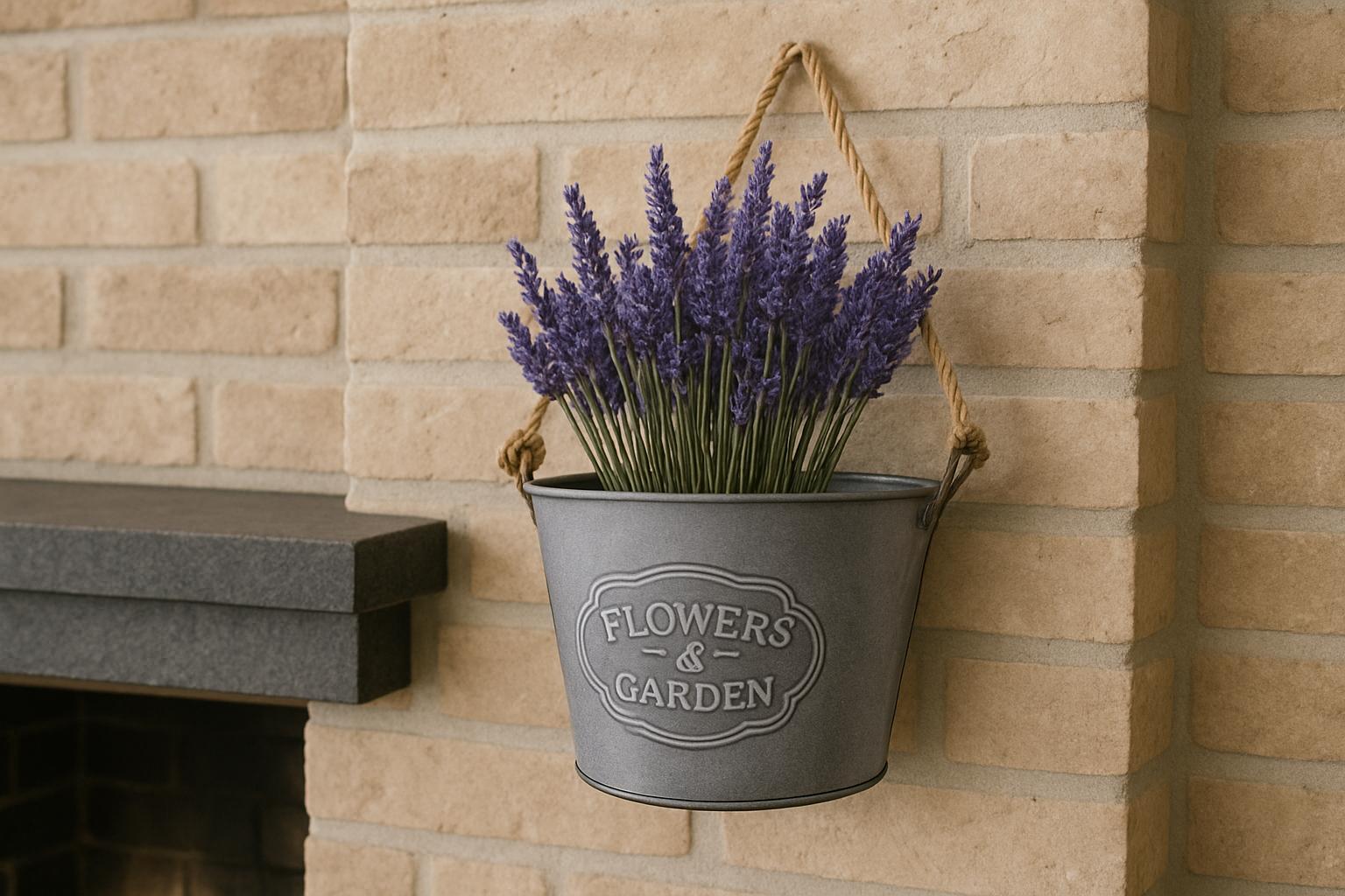 Premium Hediye Buketi - Hediye ambalajında dekoratif unsurlarla daha büyük lavanta buketi